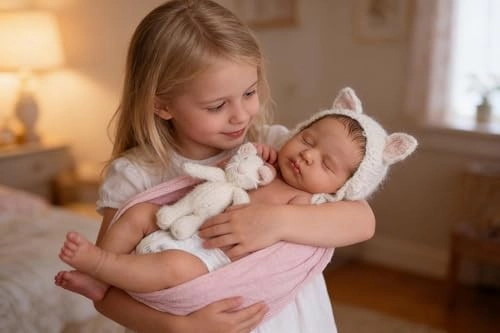 Reborn Baby Doll - 50 cm Vinyl Silicone