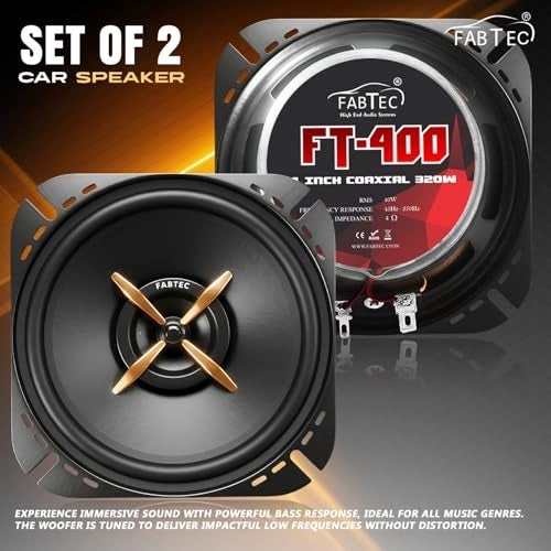 4inch Car Speaker - 4 Inches Coaxial