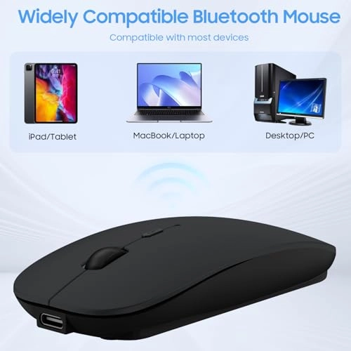 Rechargeable Silent Mouse - Bluetooth