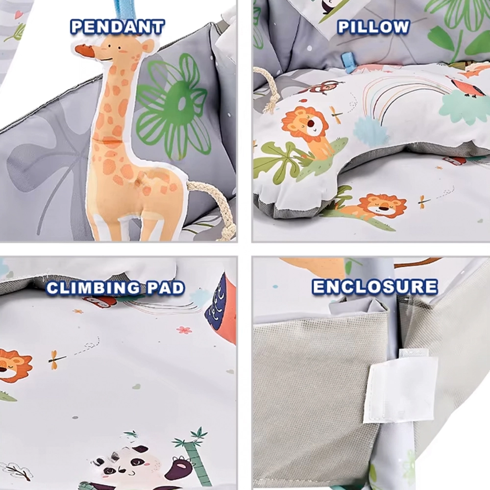 Jungle Theme Baby Play Mat - 0 month & above