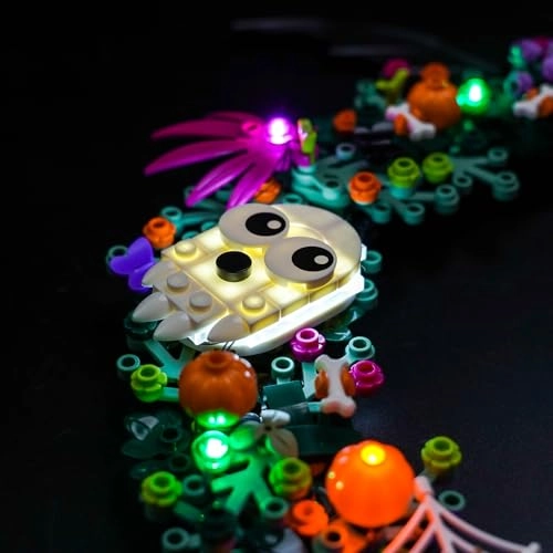 40825 Halloween Wreath - Light Kit DIY