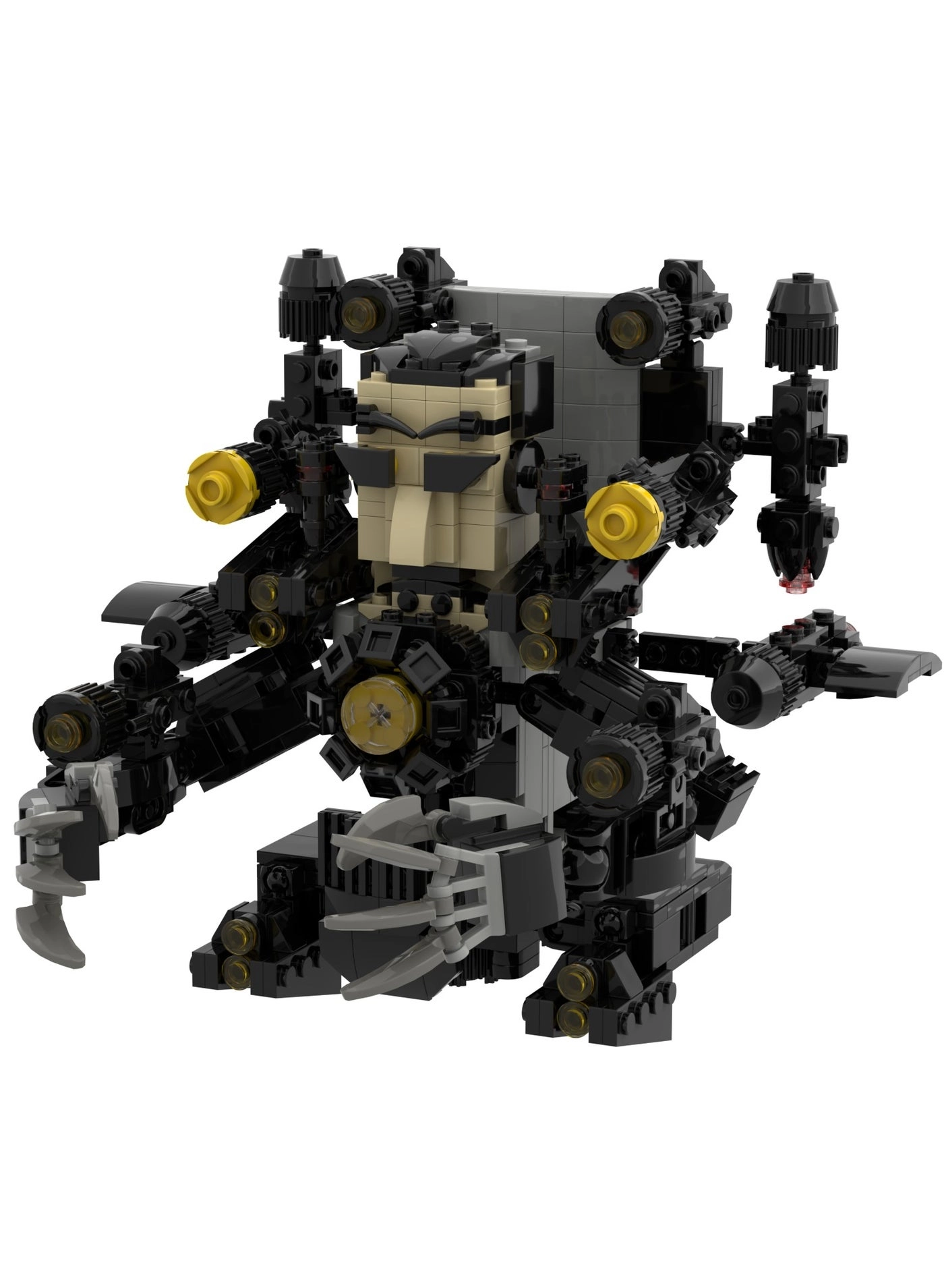 Toy Building Blocks - Fantasy G-MAN Toilet Man King 712 pcs