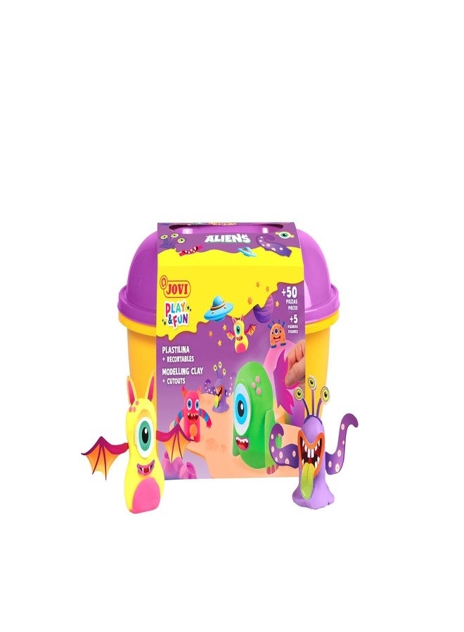 Jovi Play&Fun Aliens - 24 plasticine Sticks
