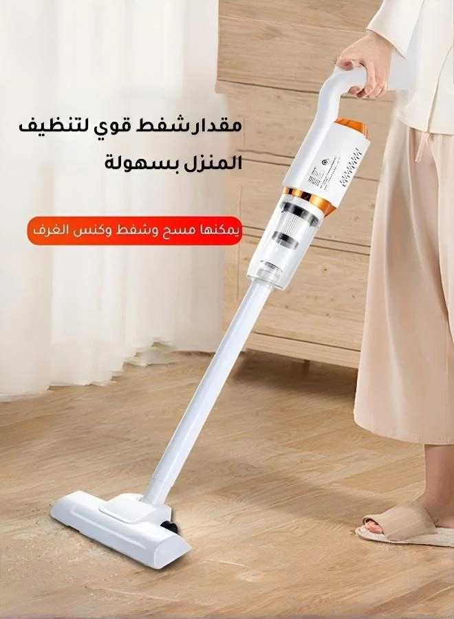 Cordless Vacuum Cleaner - Automatic Dust Mopping Portable Handheld