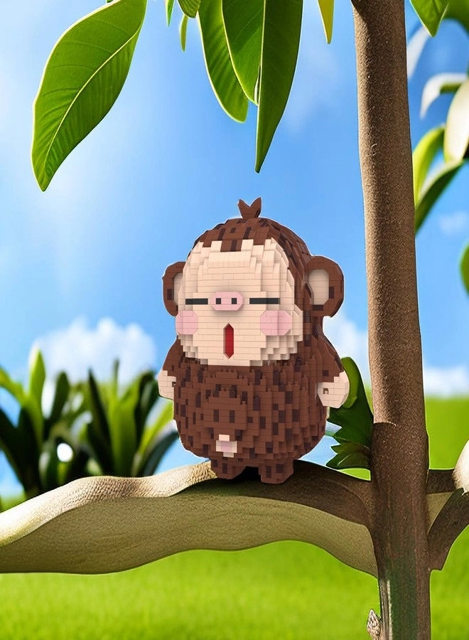 Animal Series Micro Building Blocks - Monkey 2242 pcs