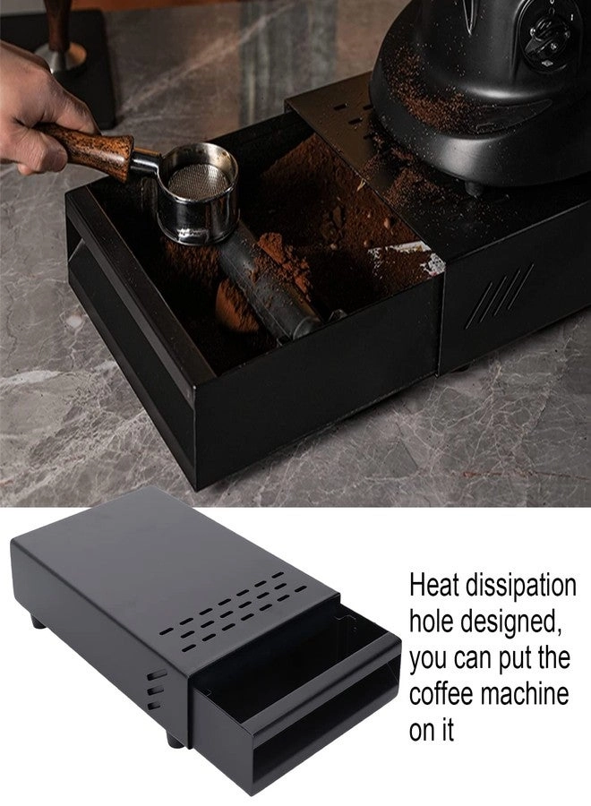 Coffee Knock Box - Removable Drawer Stainless Steel