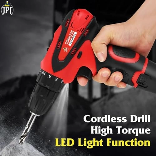 Professional 12V Powerful Cordless Drill - 1.5 Watt-hours