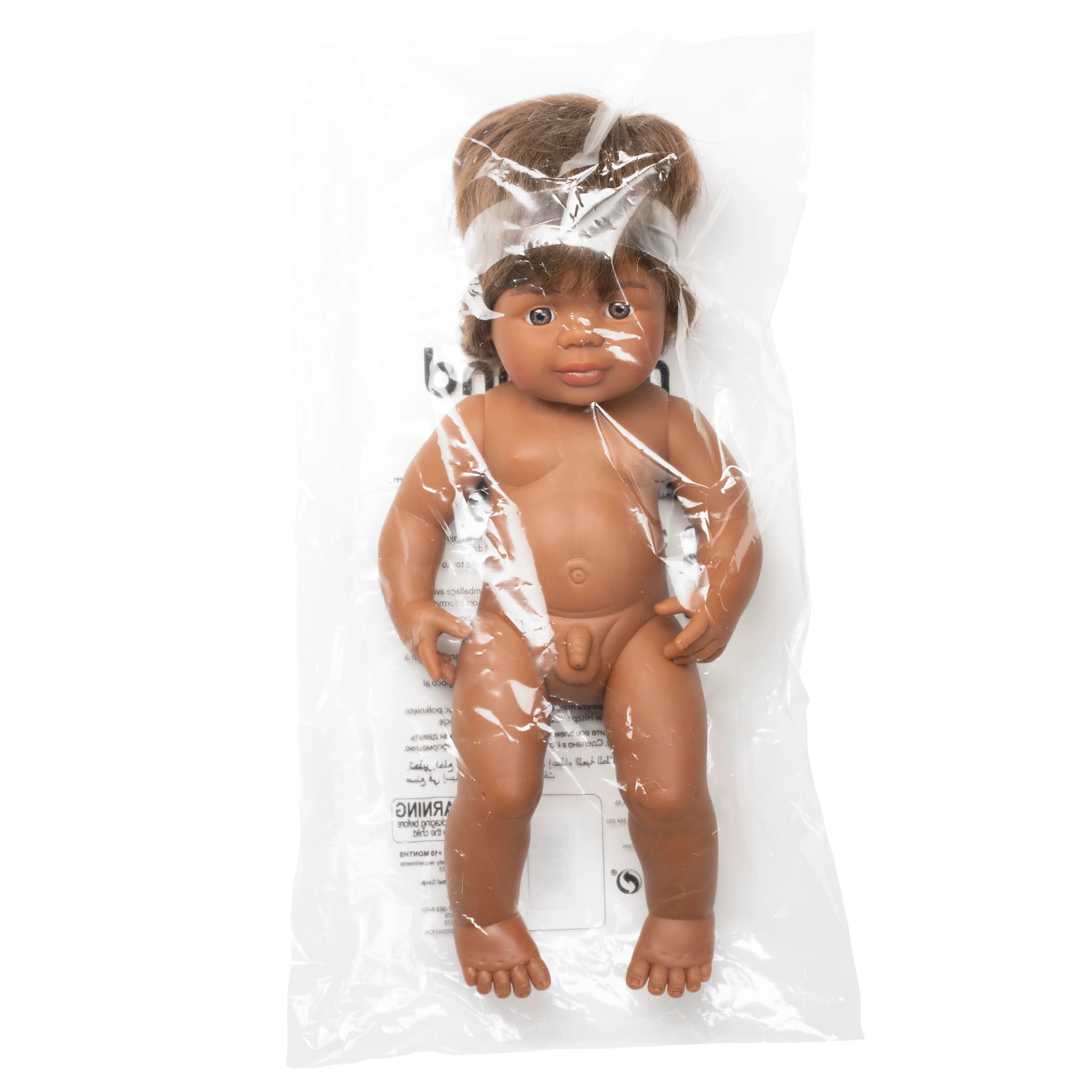 Australian Aboriginal Baby Doll - 15 inch Vinyl Anatomically Correct Ages 10+