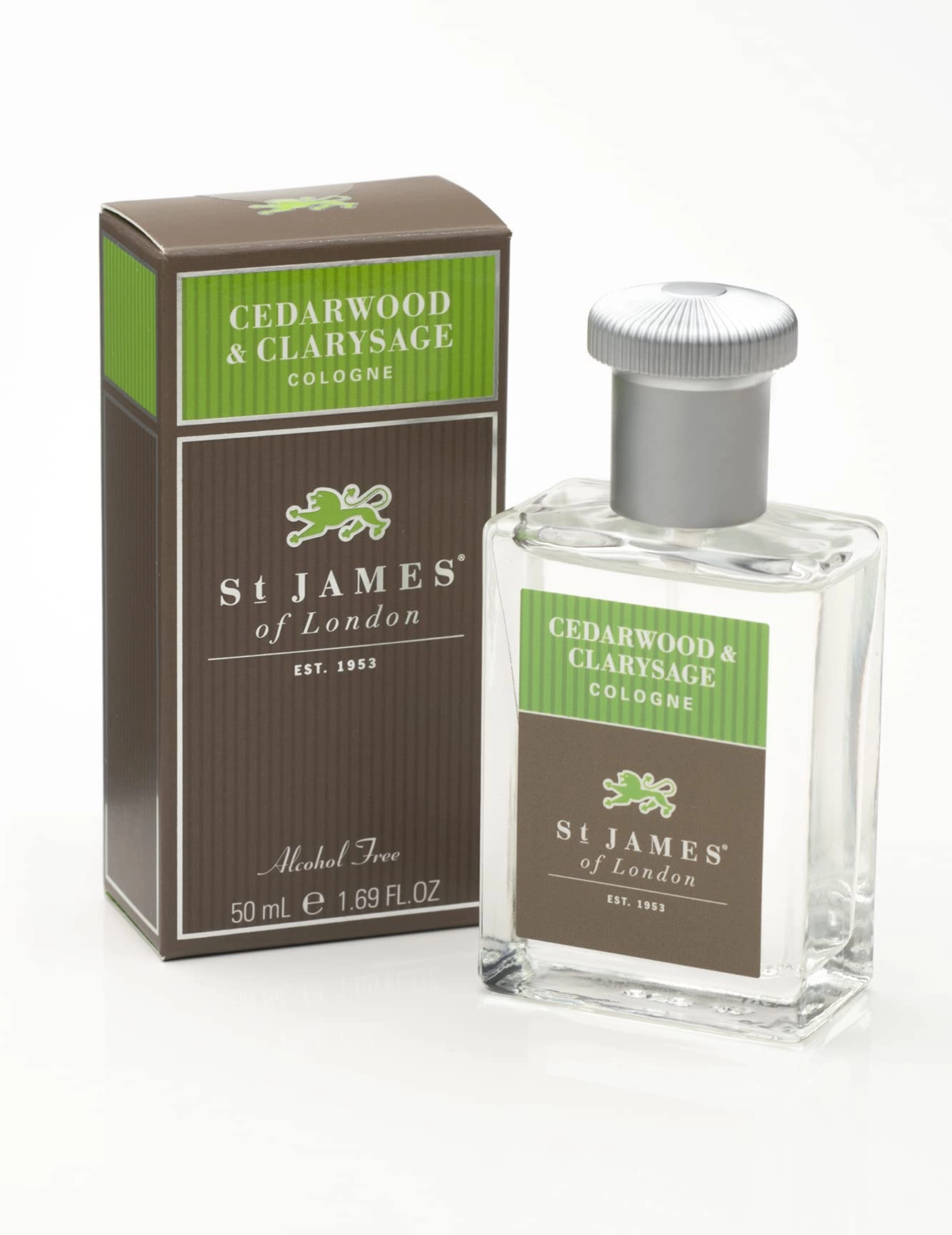 St James of London Cedarwood and Clarysage Cologne - 50 ml