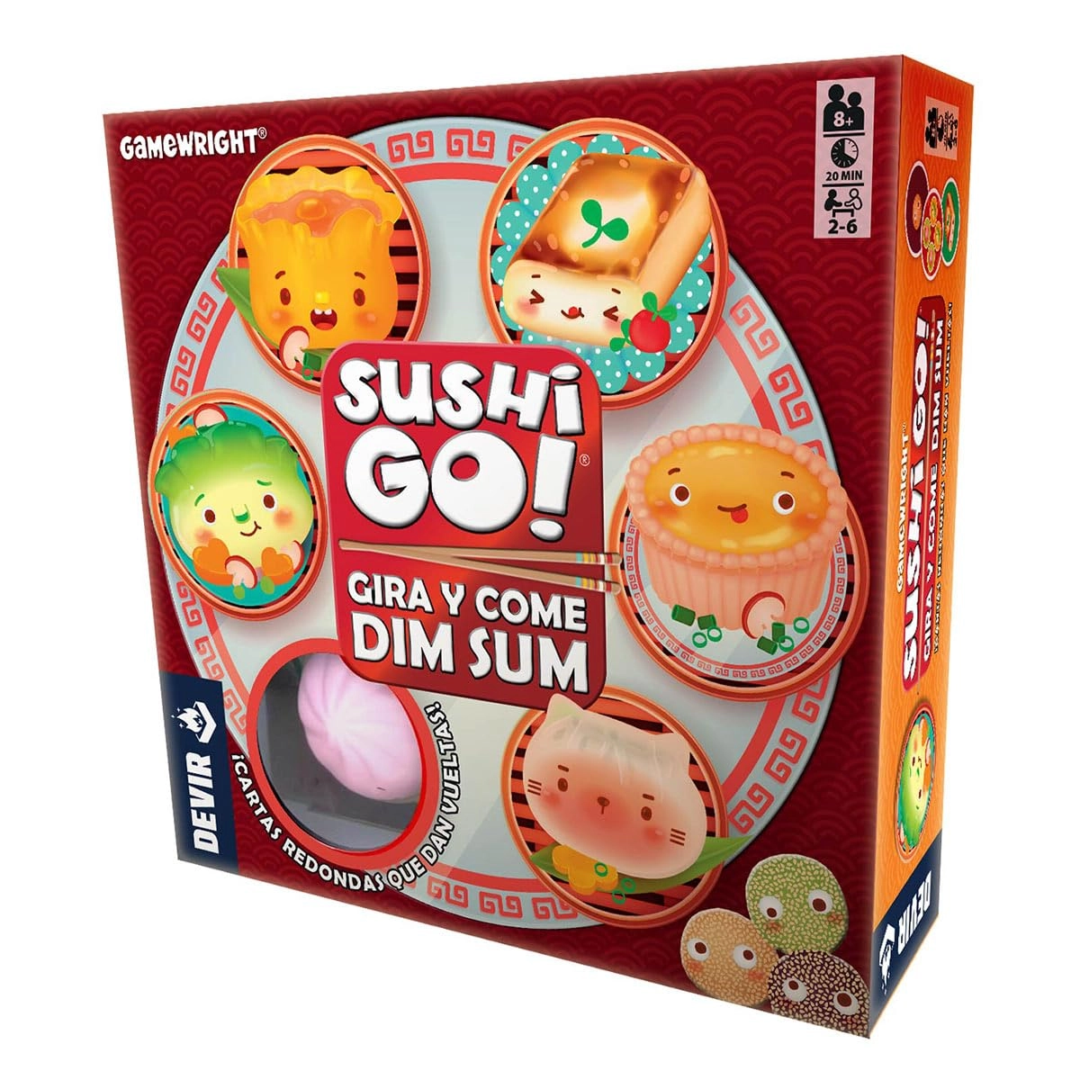 Devir Sushi Go: Spin and Eat Dim Sum