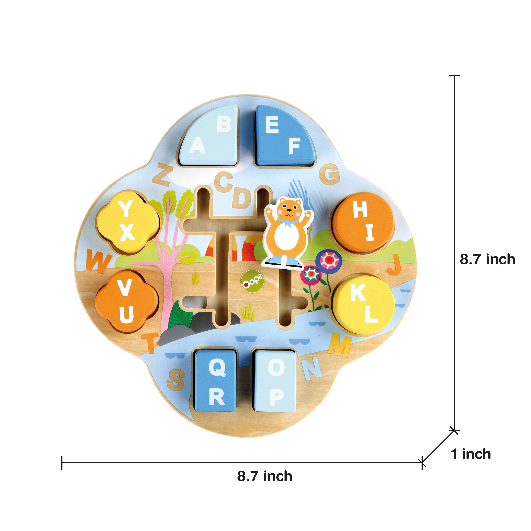 My Alphabet Blocks Bear - Suitable for 18 months and above