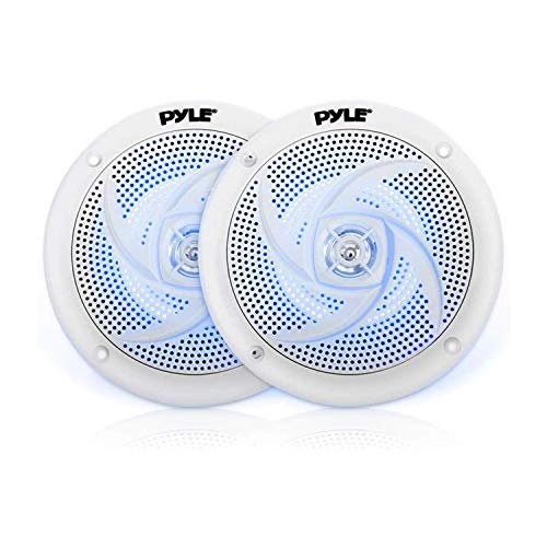 Low-Profile Waterproof Marine Speakers - 6.5 Inch 240W