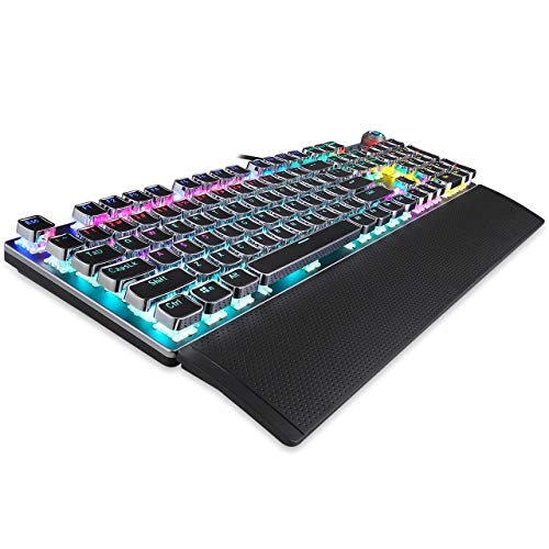 Retro Steampunk Gaming Mechanical Keyboard - Wireless