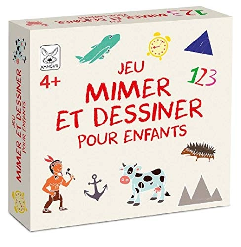 Jeu Mimer et Dessiner - 4 years+ 108 pieces