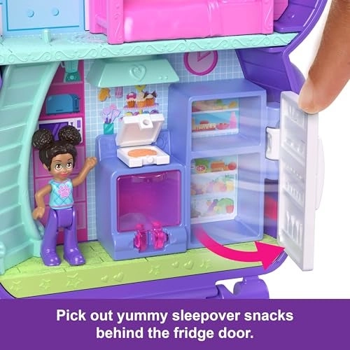 Sleepover Puppy Compact - 1 Micro Doll Pet Dogs Ages 4+