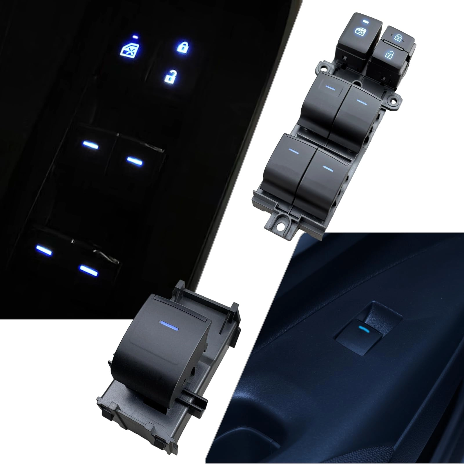 Driver Side Master Window Switch - 84840-02180 Plug-Play