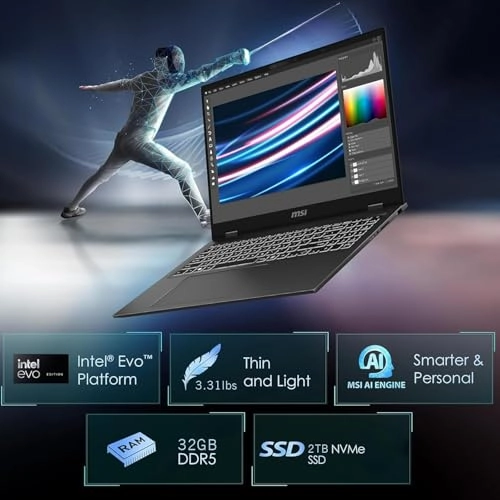 Prestige 16 AI Evo - 16'' Core i7 32GB DDR5 2 TB SSD