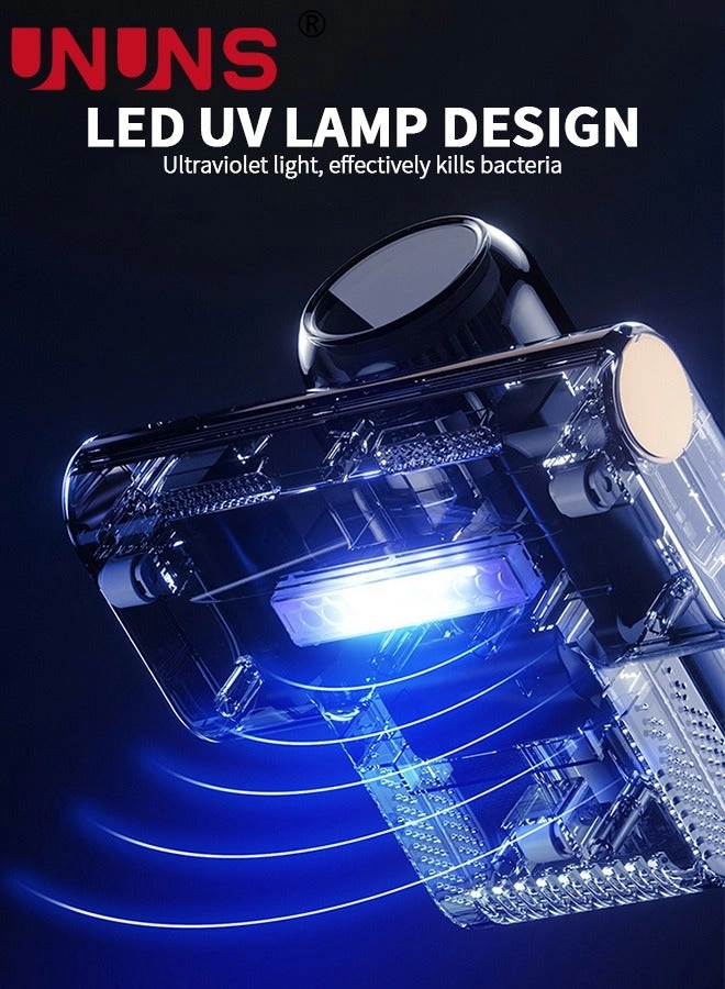 Bed UV Vacuum Cleaner - 12KPa Black