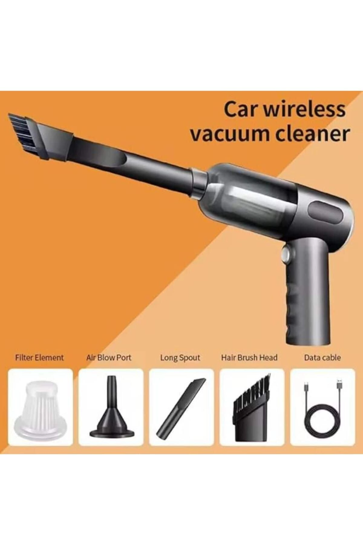 Mini Wireless Car Vacuum Cleaner
