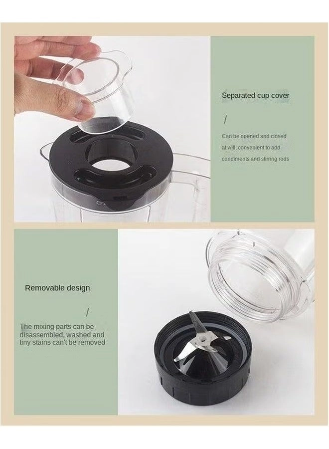 Personal Size Blender - Classic Retro Pulse Glass Pitcher