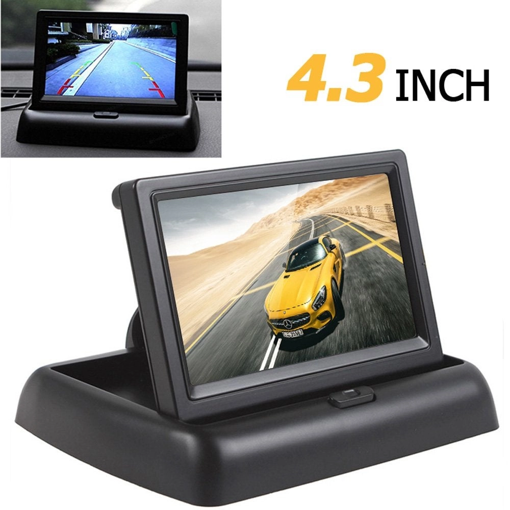 Car Monitor - 4.3 inch + Rear View Camera - Night vision