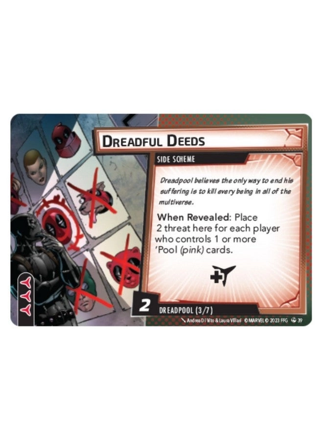 Marvel Champions The Card Game: Deadpool Expanded Hero Pack