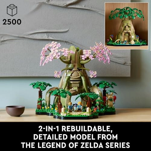 The Legend of Zelda Great Deku Tree - 2-in-1 2500-piece 4 minifigures