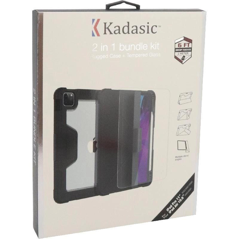 Kadasic 2-in-1 Case with Screen Protector for iPad Pro 11-inch (2022), iPad Pro 11-inch (2021), iPad Air 10.9-inch (5th Gen)