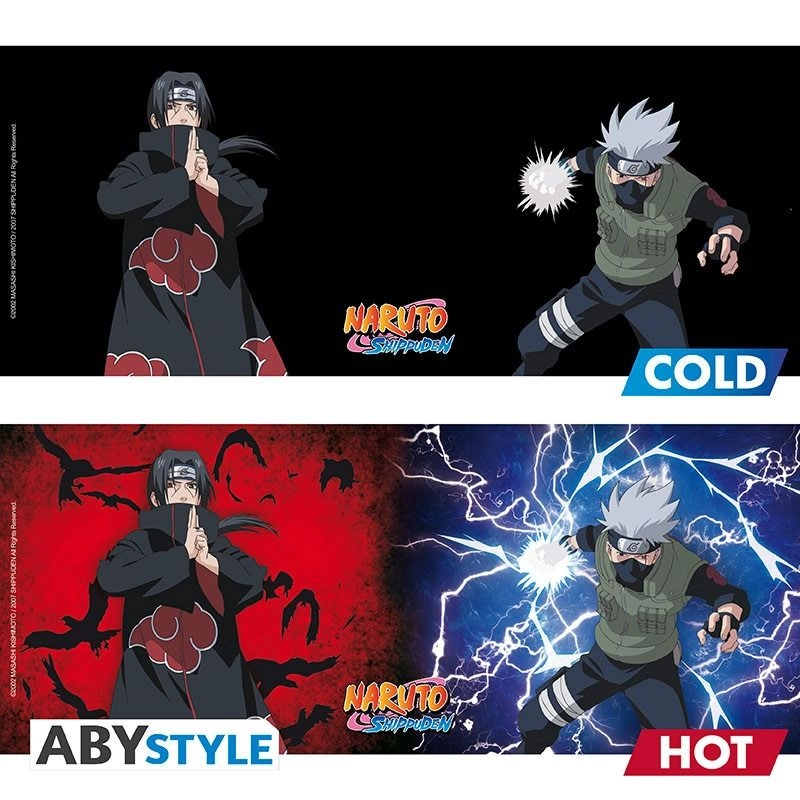 Naruto Shippuden Kakashi Itachi Mug - Heat Change - 460 ml