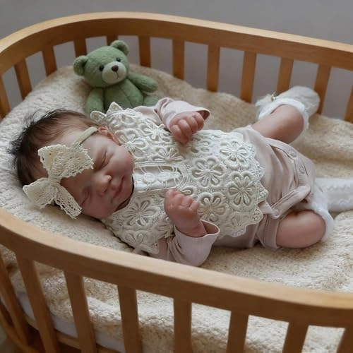 Pascale Reborn Baby Doll - 18 Inch Weighted Cloth Body Ages 3+