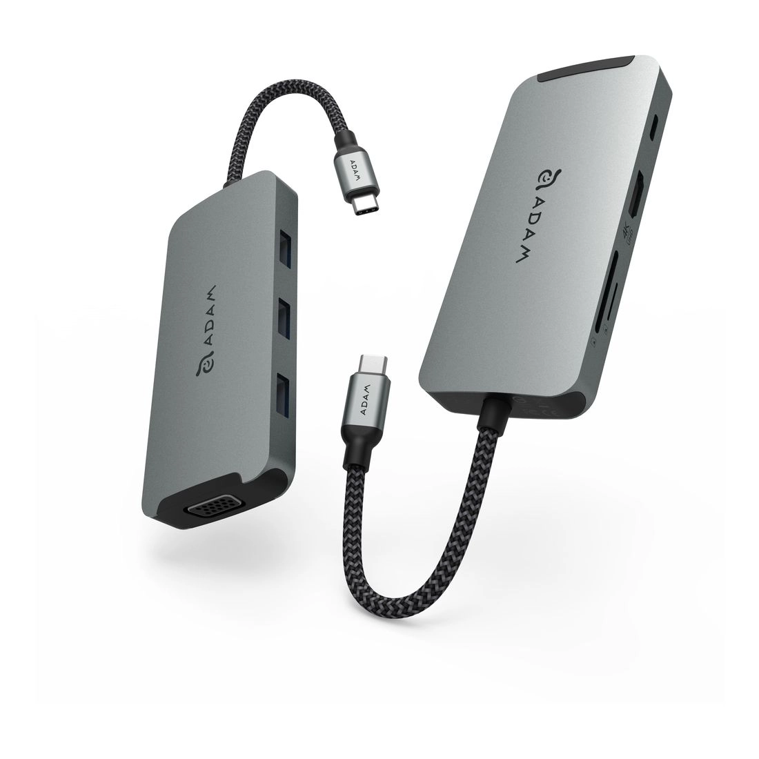 Adam Elements USB-C Hub - 8 In 1 100W Power Delivery