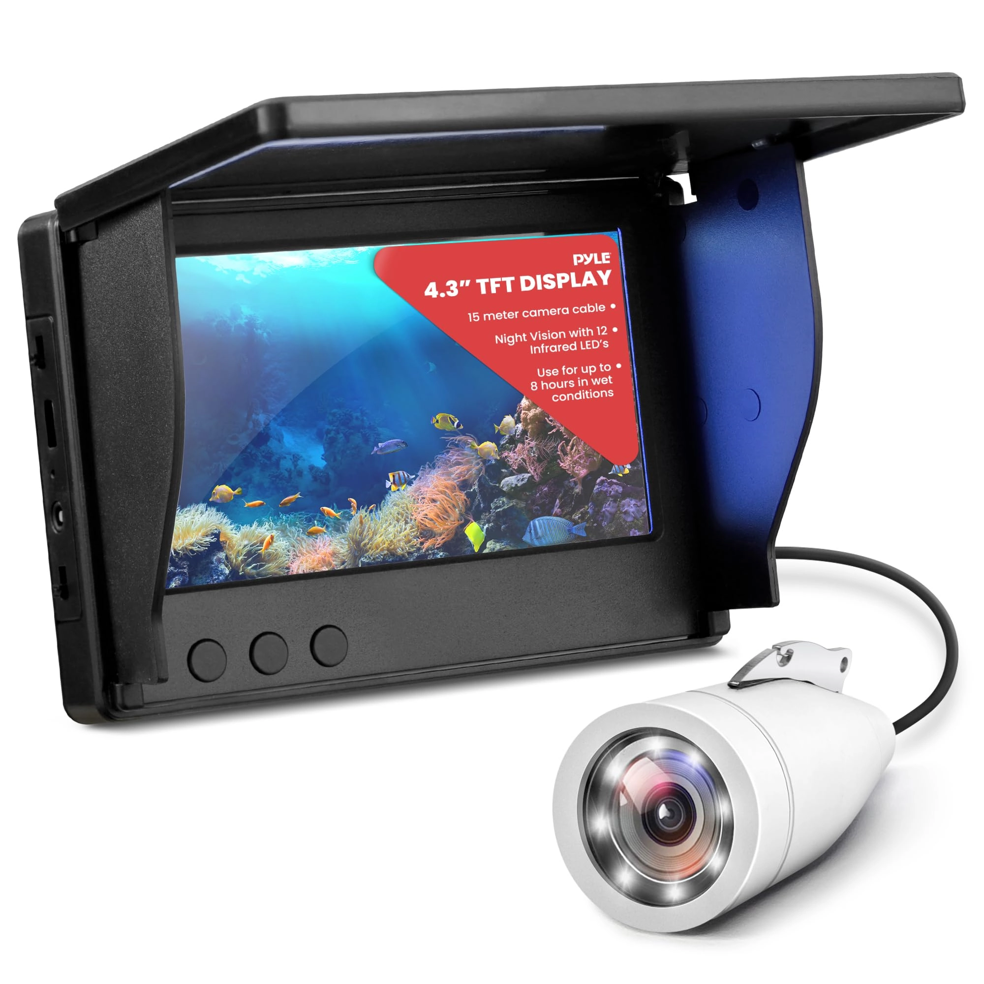 Sound Around Underwater Fishing Camera - 590.6''