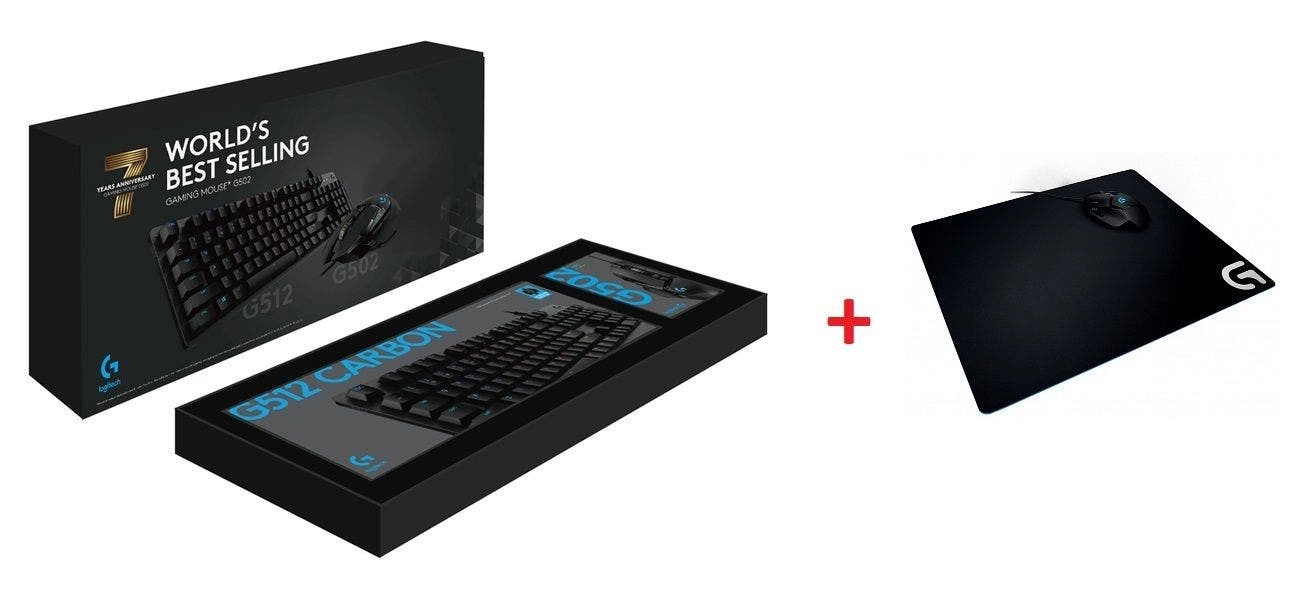 Logitech G502 Hero + G640