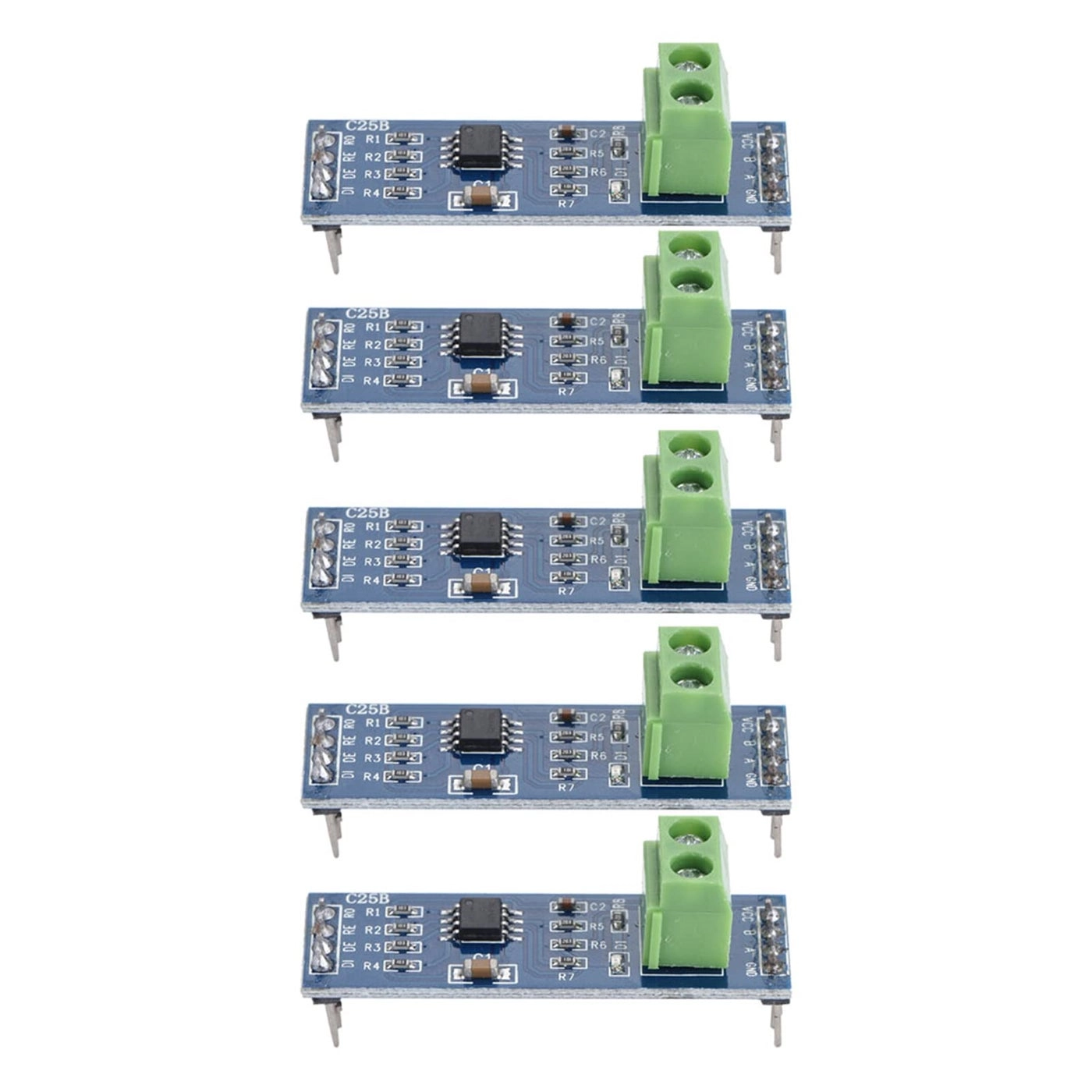TTL to RS-485 Converter Module - 5PCS Industrial Serial Communication