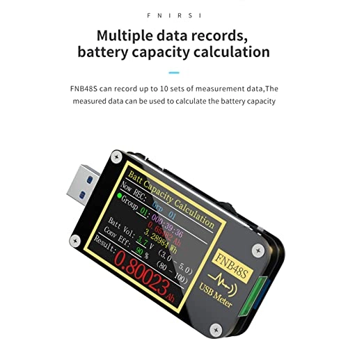 USB Voltage Meter - Realtime Monitoring Multifunctional