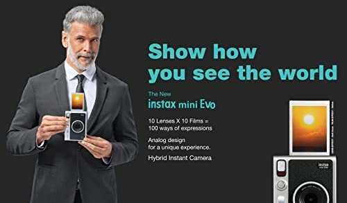 (Renewed) Instax Mini Evo - Hybrid Camera Direct Print