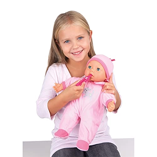 Interactive Doctor Baby Doll Set - 38 cm Pink