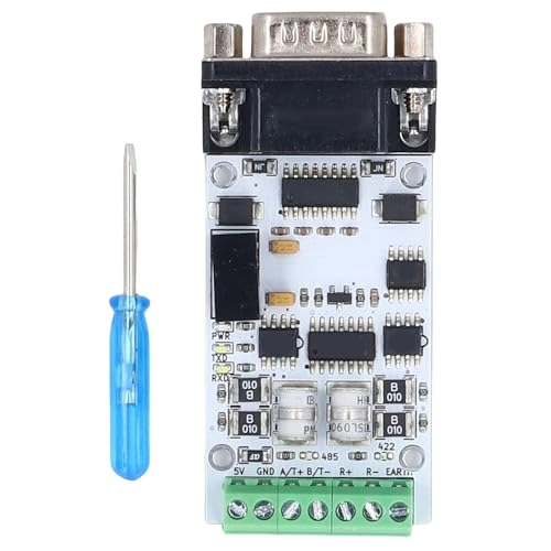 232 to 422 485 Serial Converter Module - DB9 3.5mm screw type terminal block DC-DC power isolation