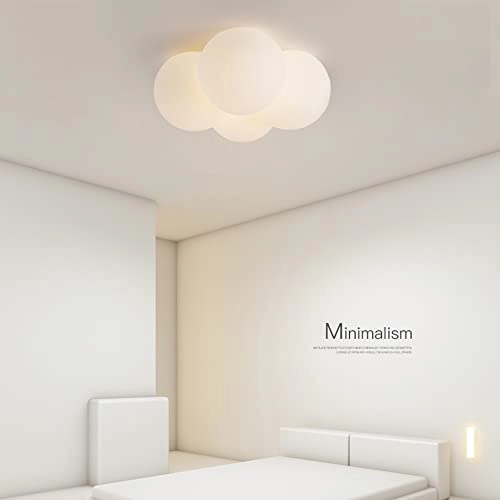 Warm Four Ball Combination Ceiling Lighting Fixture - Warm Light