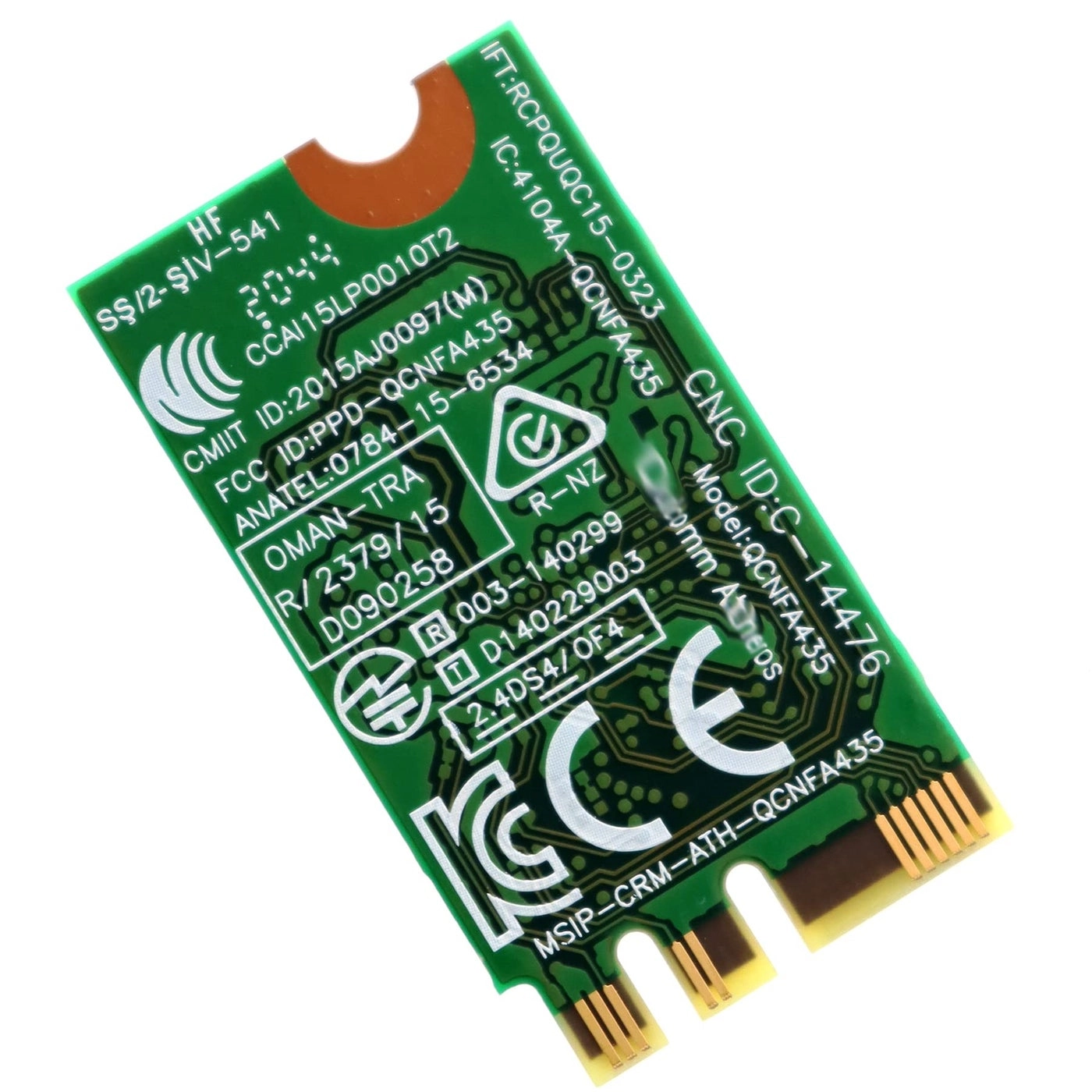 QCNFA435 - 2.4GHz/5GHz NGFF M2 E and A Key Wireless