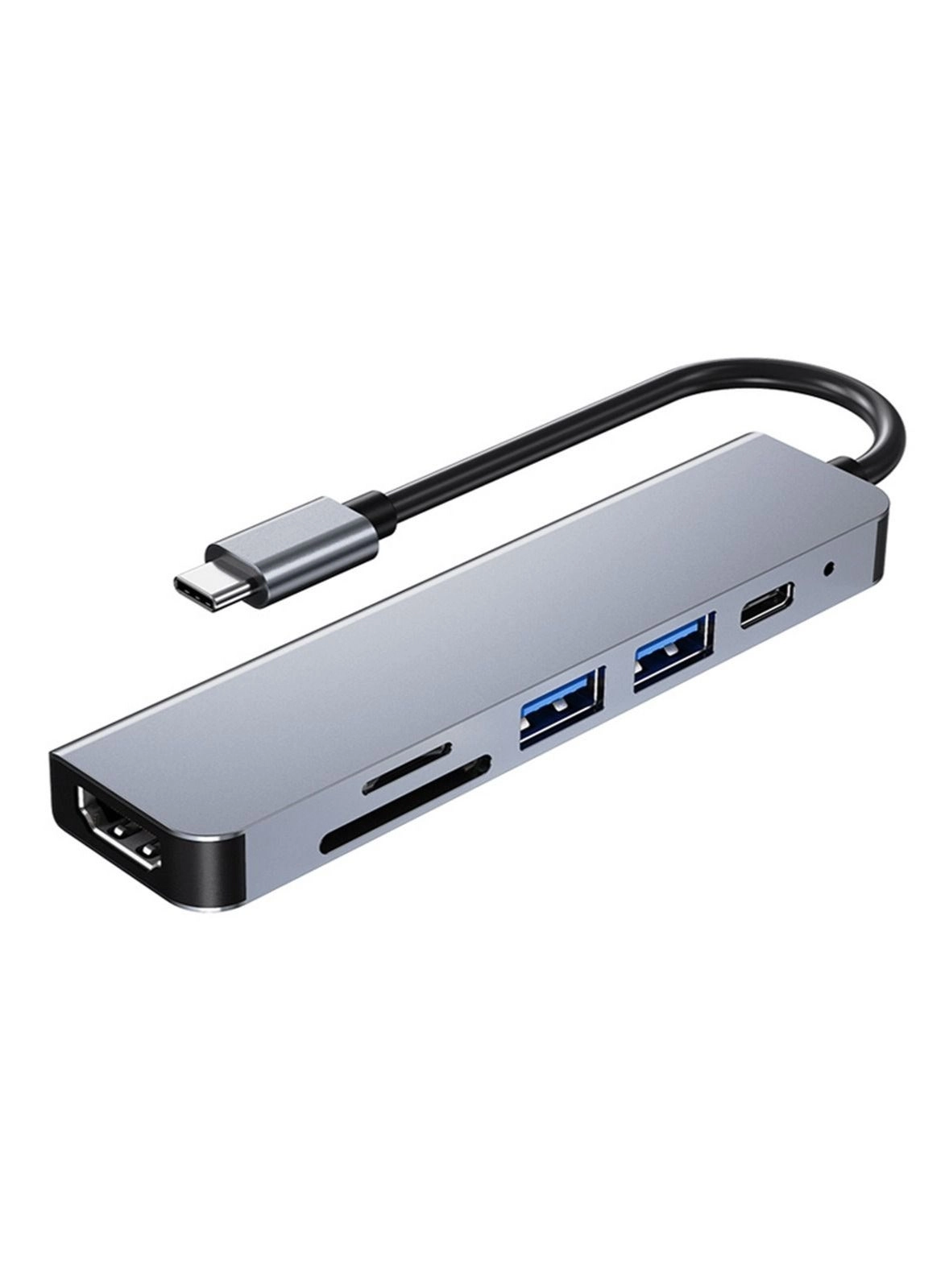 Generic Laptop Docking Station - 6 in 1 USB-C