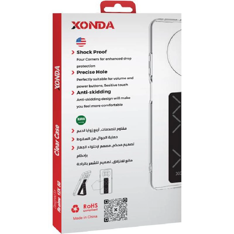 Back Cover Mobile Case with Strap - TPU Material for Motorola edge 50