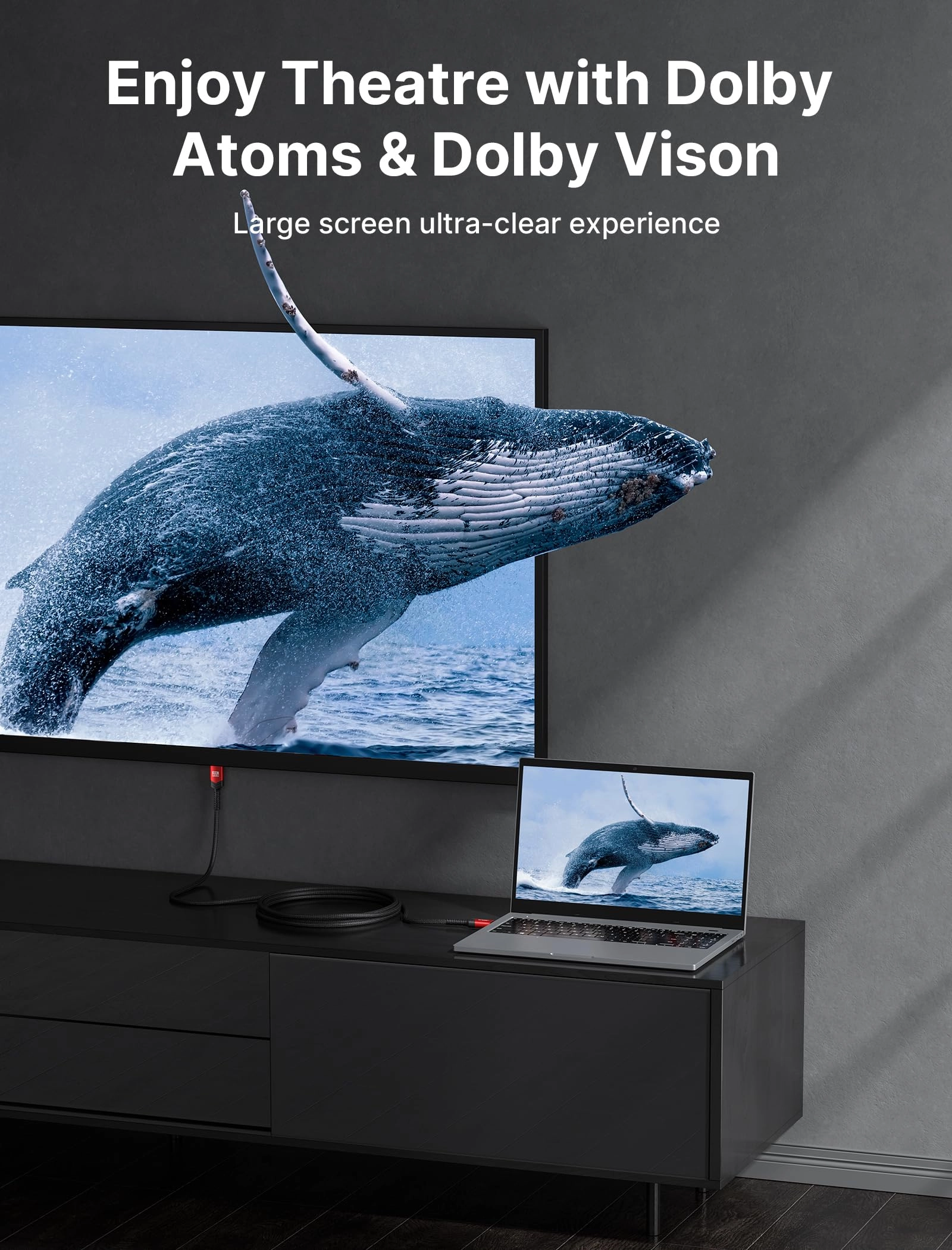 8K HDMI Cable 4.572m
