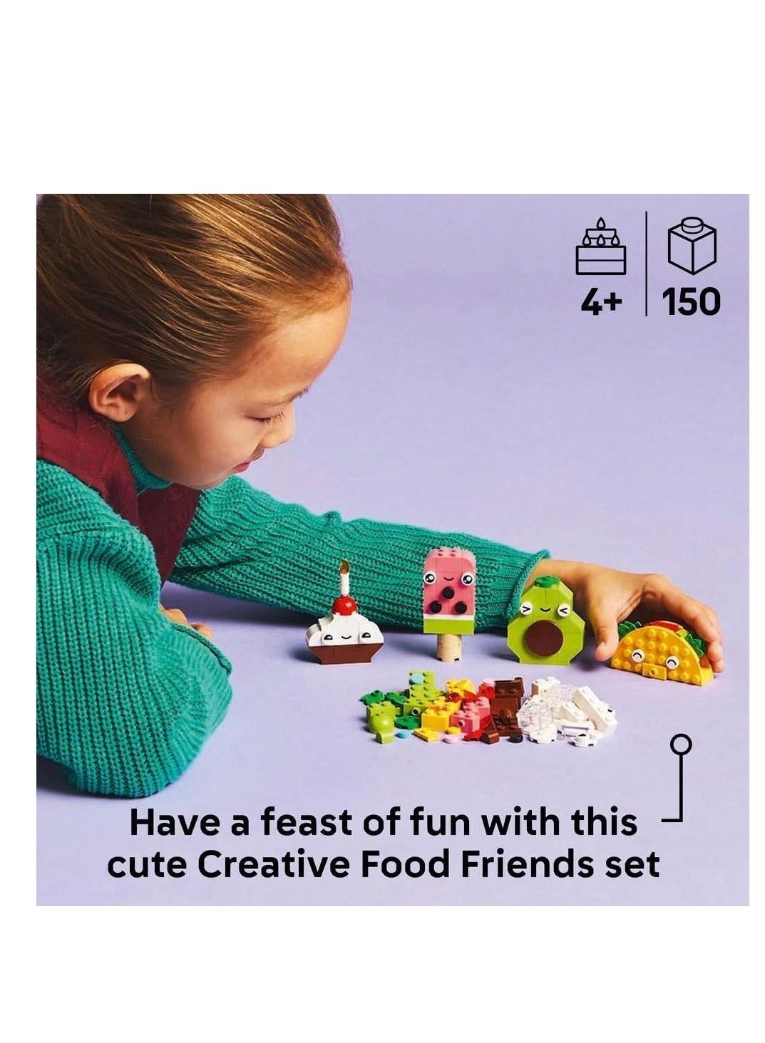 Classic Creative Food Friends (11039) - multicolor 4+