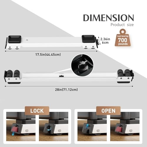 MZ 004 Pro - Adjustable Extendable White