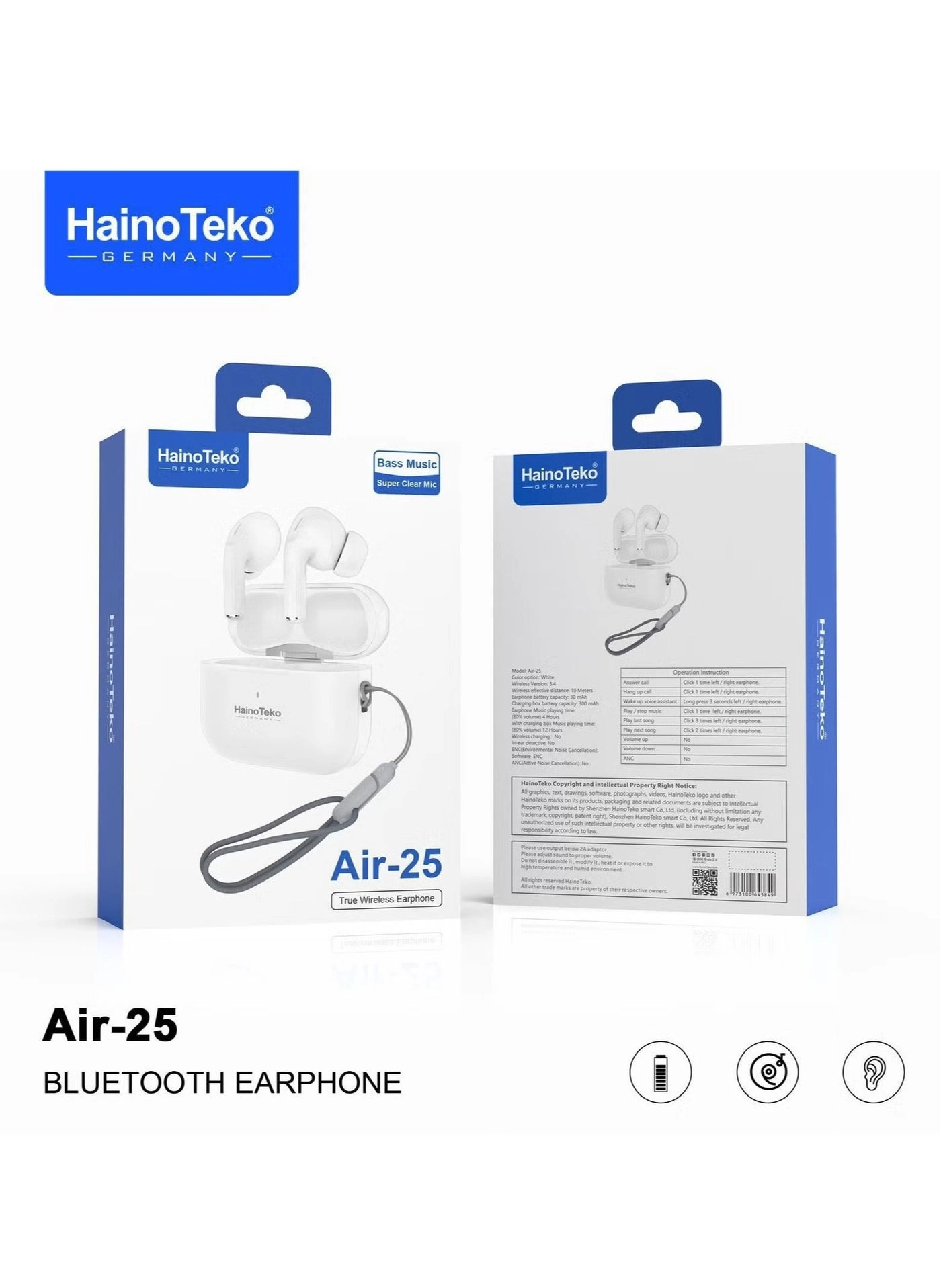 Air 25 Wireless Earbud