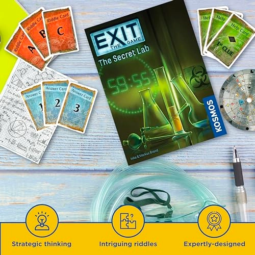 Exit: The Secret Lab - Card Game