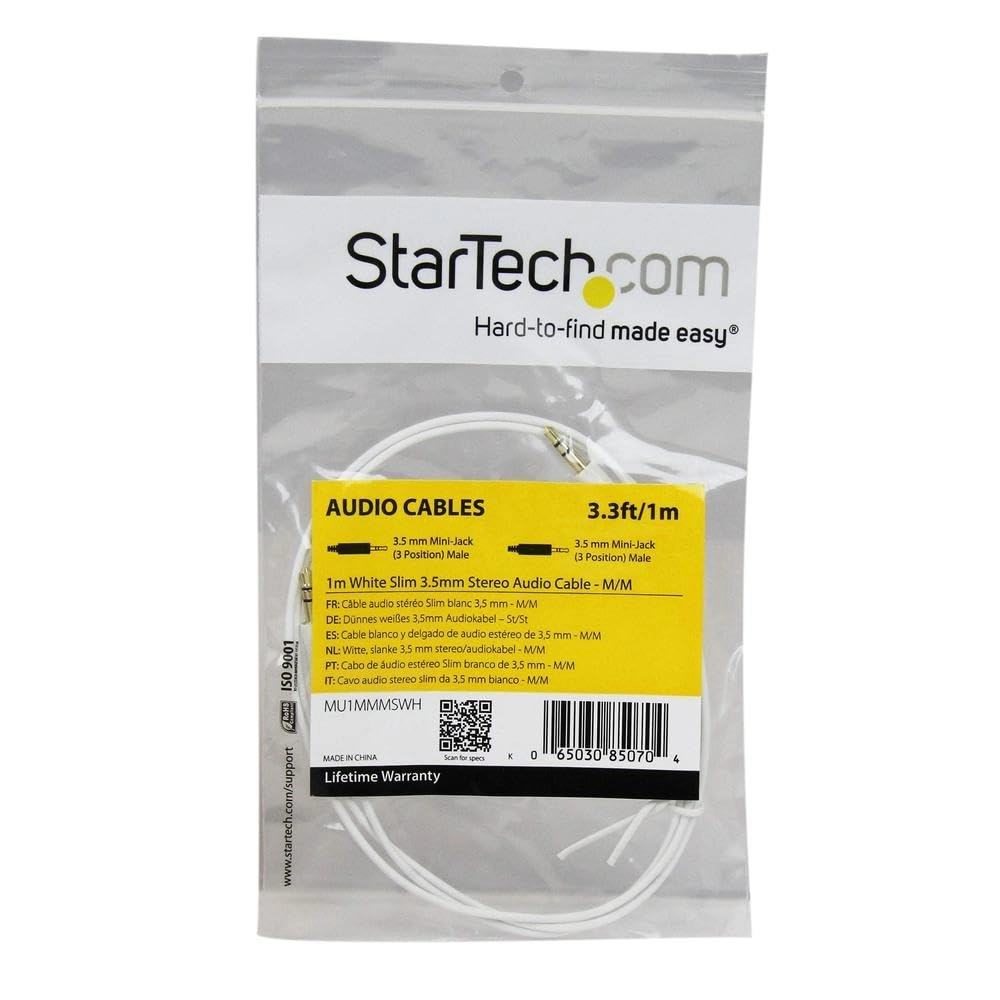 3.5mm Stereo Audio Cable - 1m