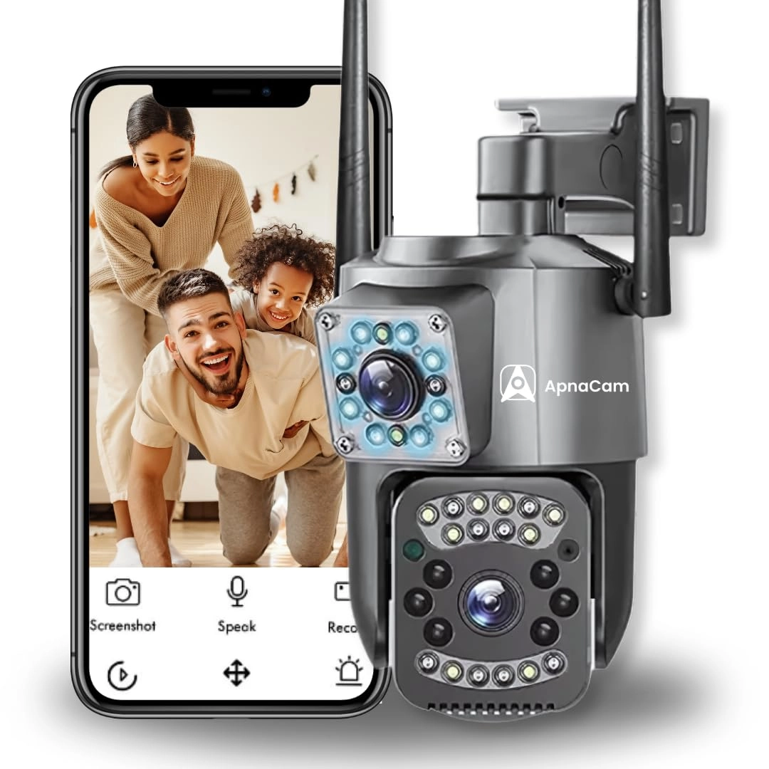 Dual Lens Mini PTZ Camera