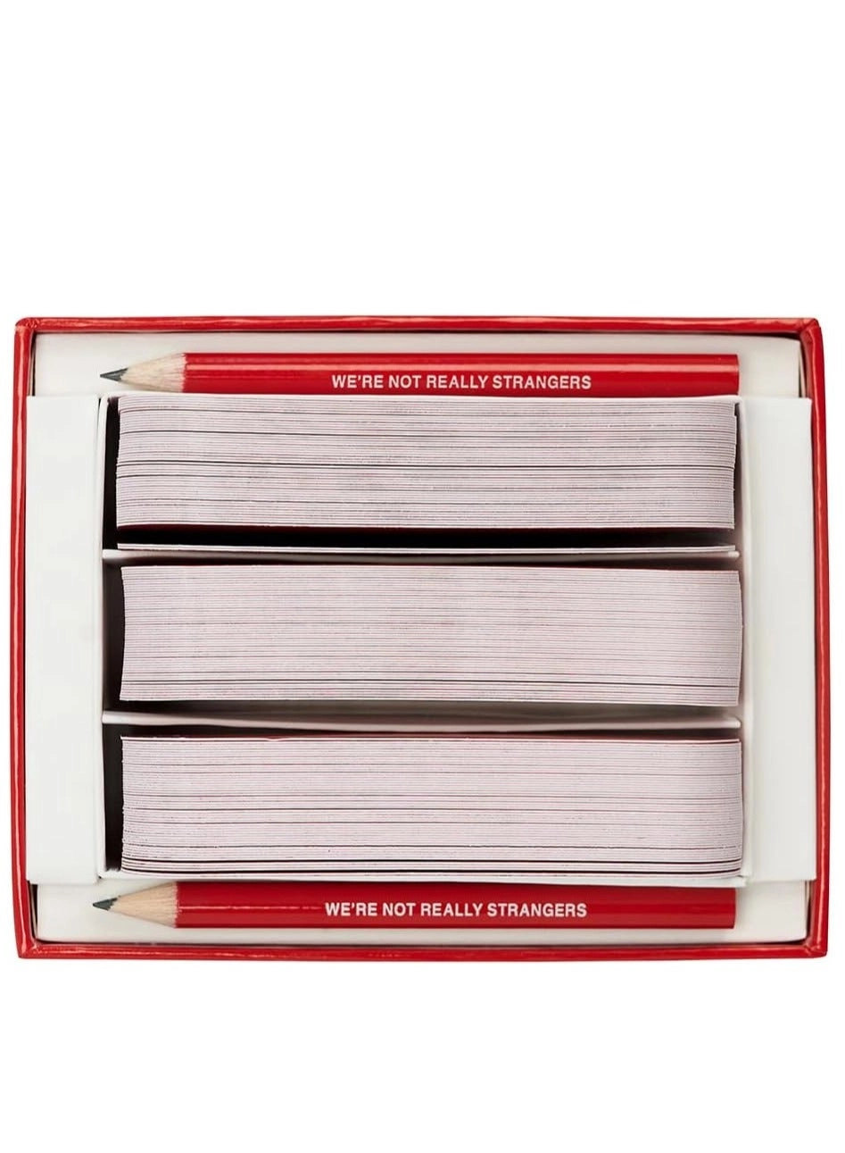 WE'RE NOT REALLY STRANGERS - Card Game